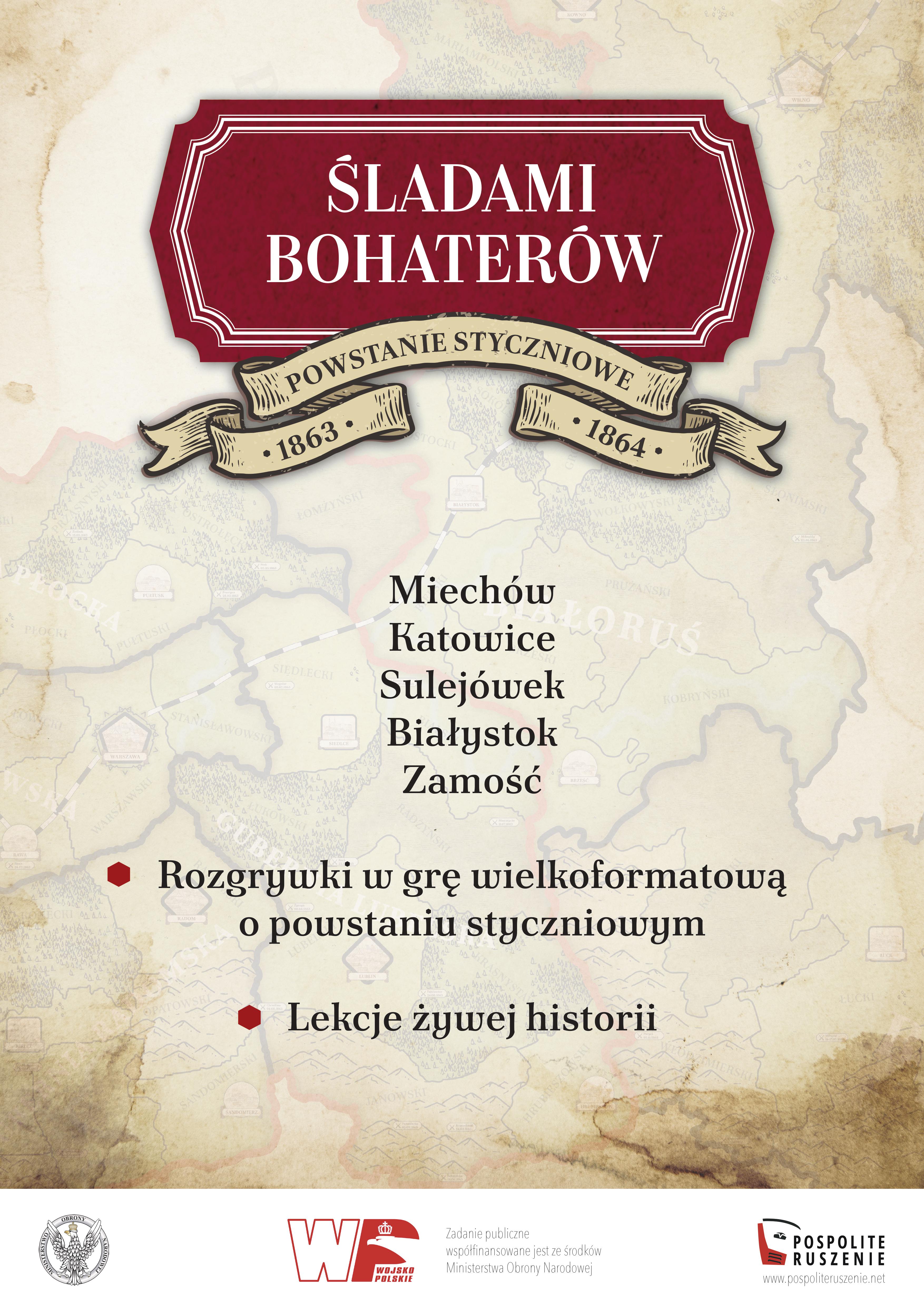 Śladami Bohaterów plakat