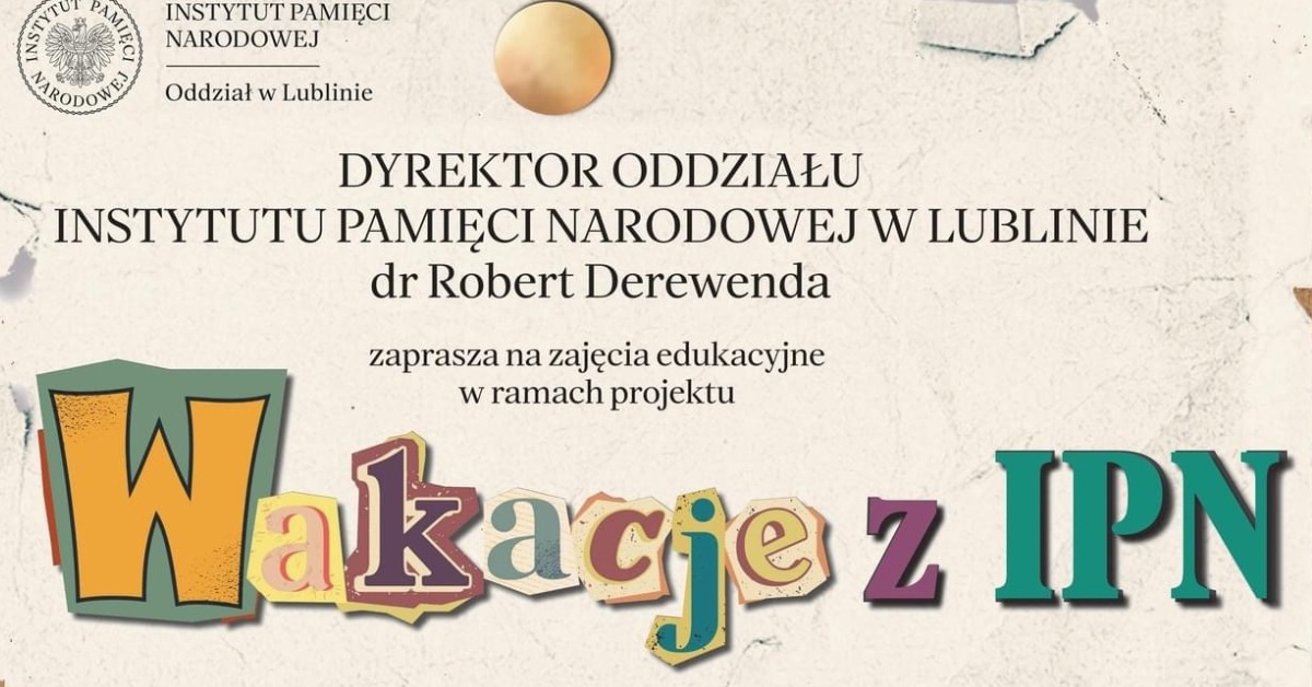 IPN wakacje baner