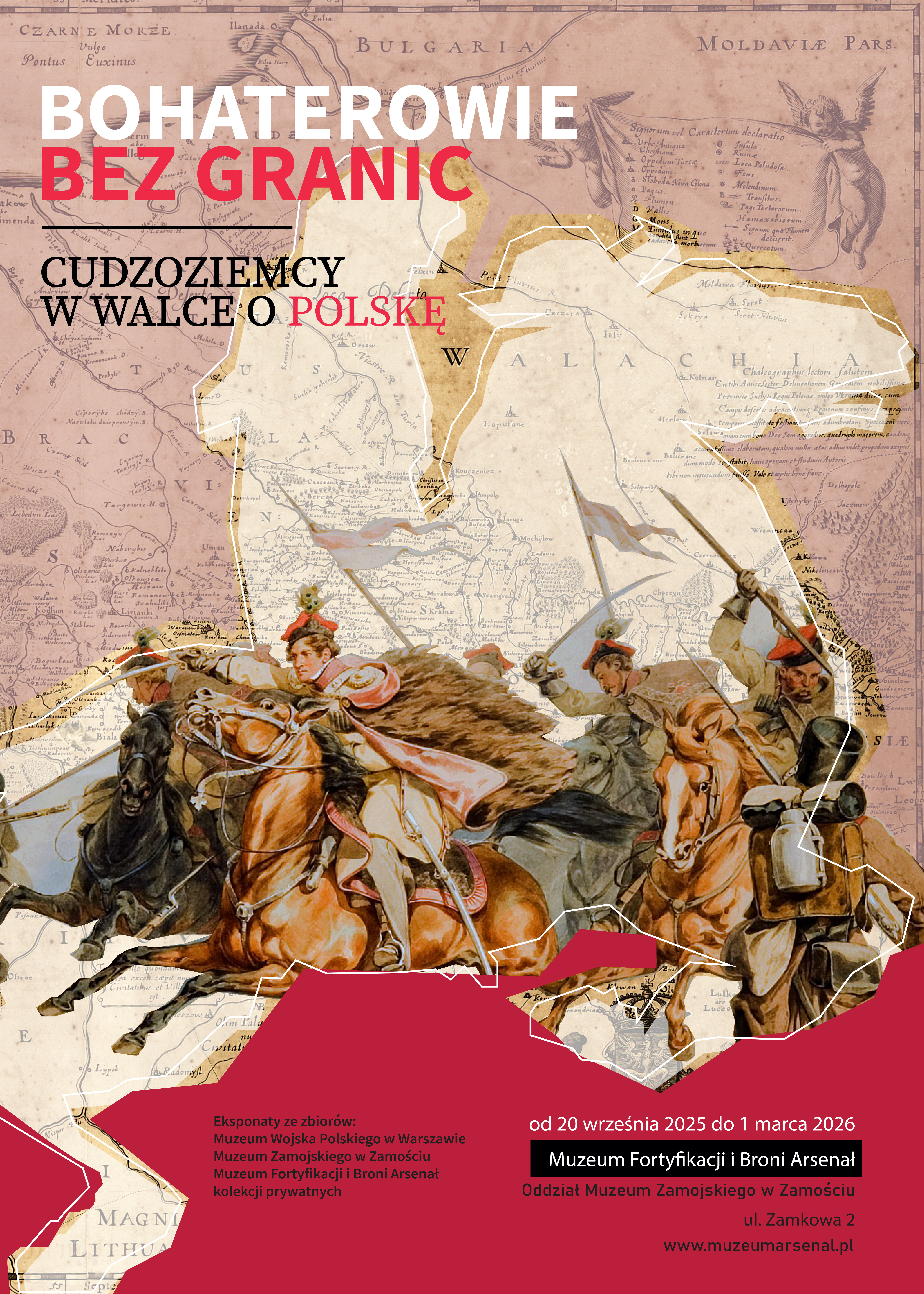 plakat bohaterowie bez granic70x50cm