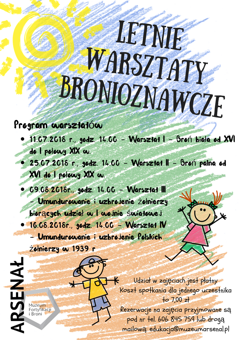 Letnie warsztaty bronioznawcze