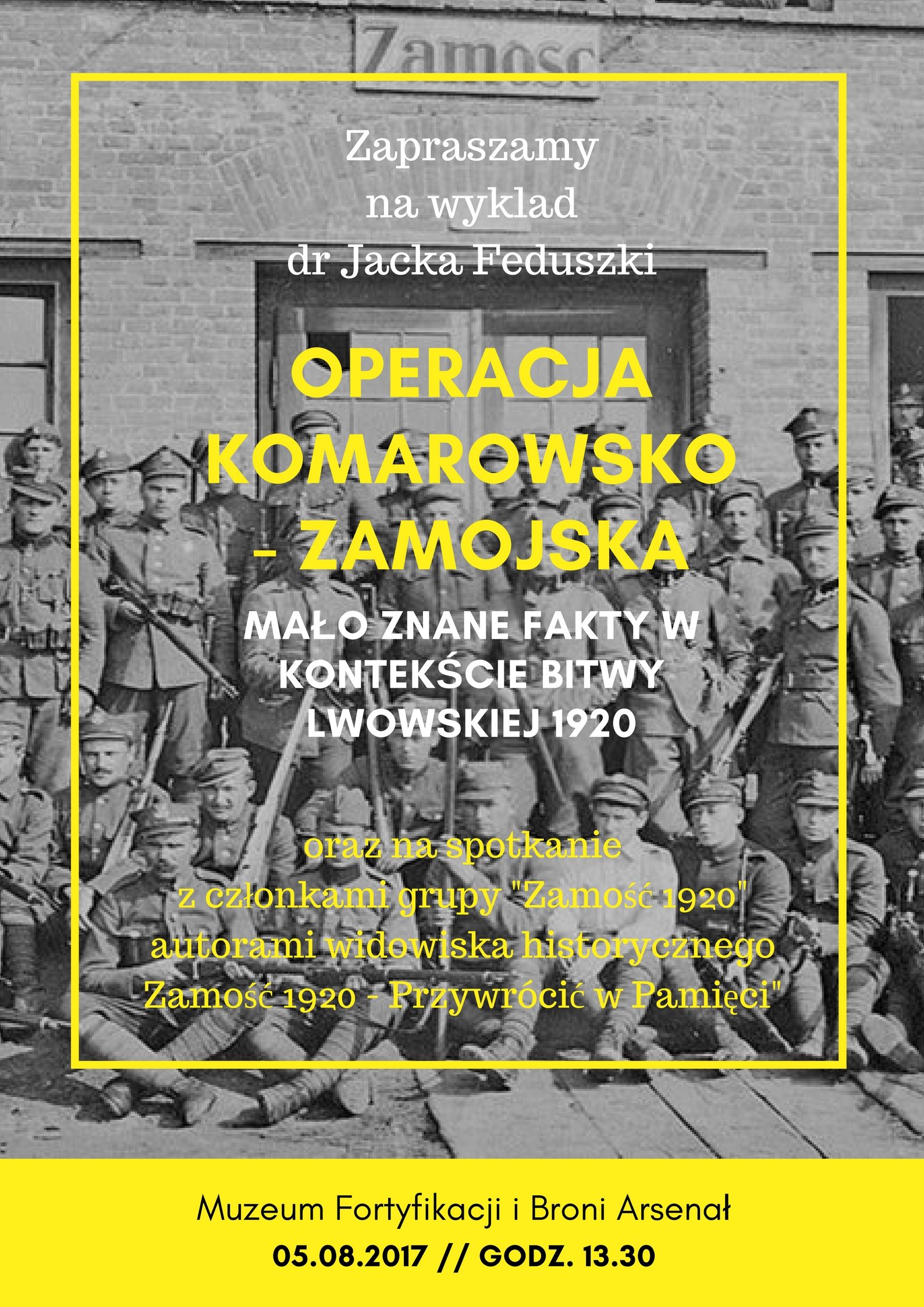 OPERACJA KOMAROWSKO ZAMOJSKA plakat